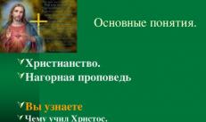 Презентация к уроку опк для начальной школы 