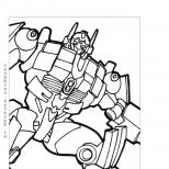 Transformers coloring pages are a real battle with mega opponents